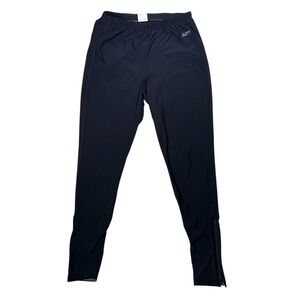 Vintage Hind DryLete Athletic Track Pants Tights Men S Black Zipper Ankle Fleece